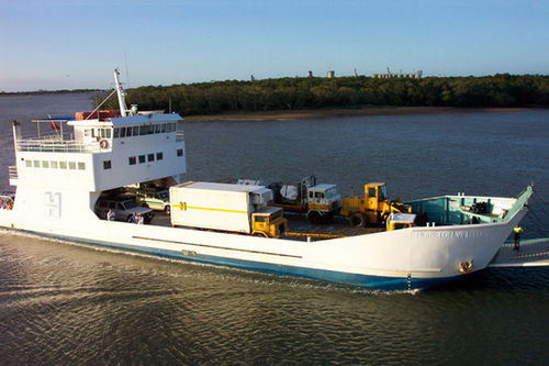 Nave polivalente per il trasporto dell'equipaggio - Moreton Venture - Incat Crowther - in acciaio