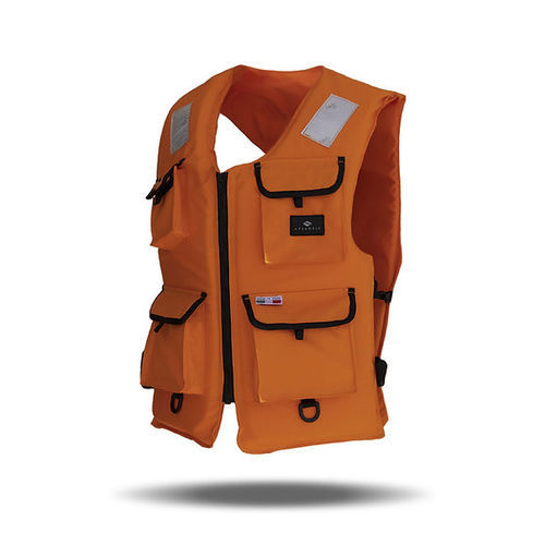 Aiuto al galleggiamento ad uso professionale - MV1-WORKVEST - Atlantis Italia - per uomo / in schiuma / rosso