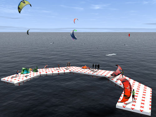 Piattaforma galleggiante - TAFF - Modular Floating System - modulare