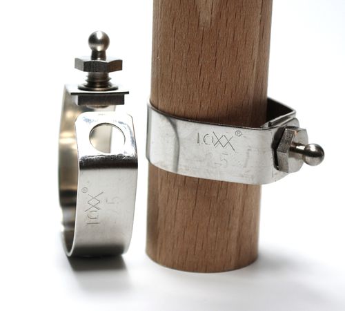 Fermaglio per barca - LOXX&reg; - open pipe clamps - Schaeffertec GmbH - per fodera / in acciaio inossidabile