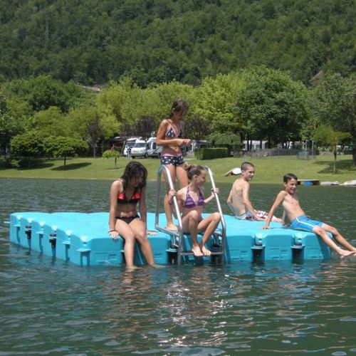 Piattaforma galleggiante - OTTO - da bagno / per marina / per base turistica sportiva