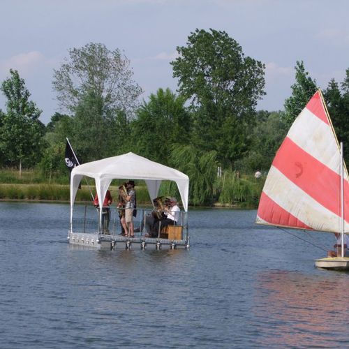 Piattaforma galleggiante - OTTO - per base turistica sportiva / per eventi