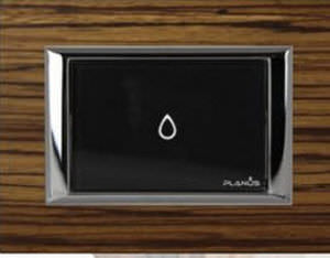 Interruttore marino - Touch WOOD Series - Planus - per WC / tattile