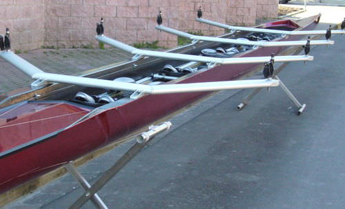 Barca da canottaggio da regata - Carbon series - SALANI costruzioni nautiche S.n.c. - quattro di punta