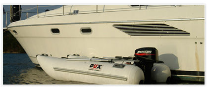 Gommone catamarano - D-300X - True North Dux - fuoribordo / semirigido / max. 4 persone