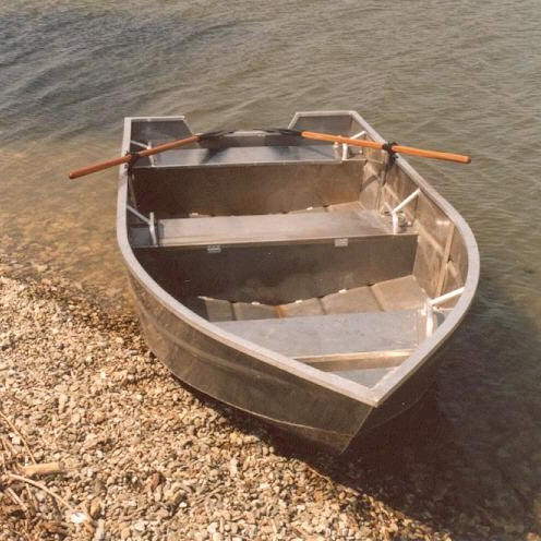 Lancia fuoribordo - Aktual 36 - MANDL - Living on Water, Ltd. - da pesca sportiva / in alluminio / max. 4 persone