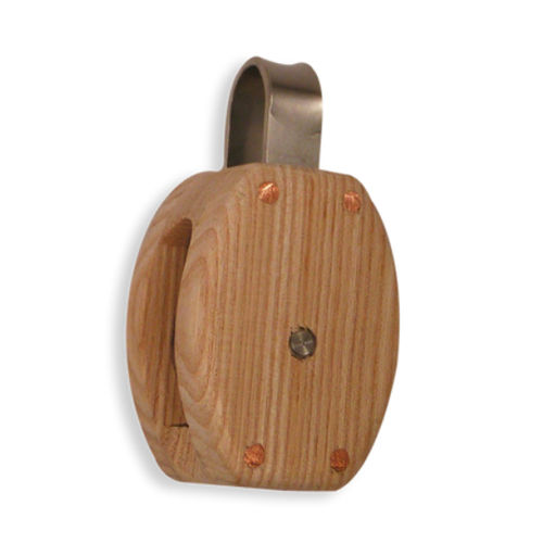 Bozzello singolo - EYS series - Esprit Yachting - con attacco fisso / con cuscinetti lisci / ø max. cima: 12 mm