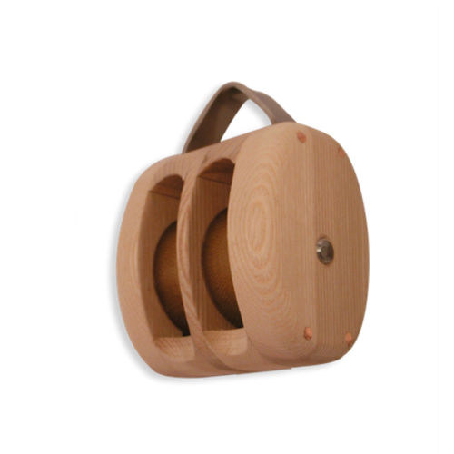 Bozzello doppio - EYD series - Esprit Yachting - con attacco fisso / con cuscinetti lisci / ø max. cima: 12 mm