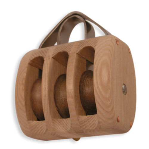 Bozzello triplo - EYT series - Esprit Yachting - con attacco fisso / con cuscinetti lisci / ø max. cima: 12 mm