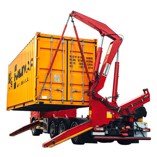 Carrello portacontainer - 180  - Hammar - per terminale portuario / autocaricante / con caricamento laterale