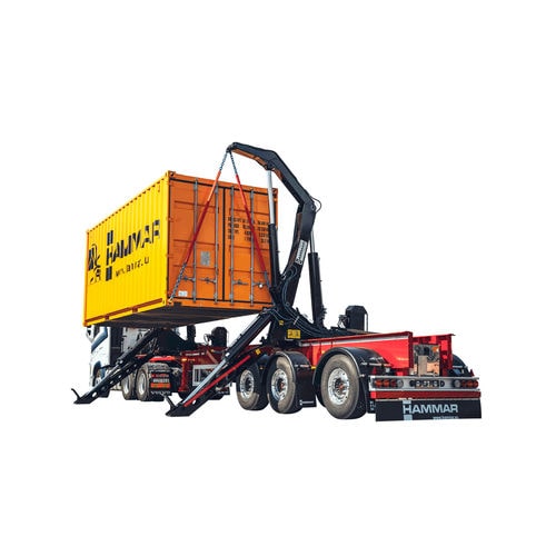 Carrello per movimentazione - 160 series - Hammar - portacontainer / per terminale portuario / autocaricante