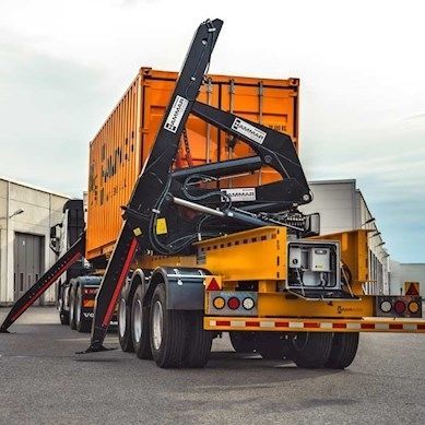 Carrello per movimentazione - 151 series - Hammar - portacontainer / per terminale portuario / autocaricante
