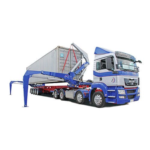 Carrello per movimentazione - 155 series - Hammar - portacontainer / per terminale portuario / autocaricante