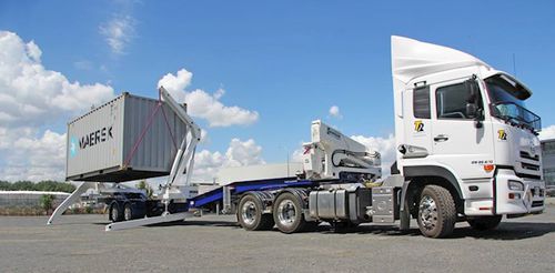 Carrello per movimentazione - 130 series - Hammar - portacontainer / per terminale portuario / autocaricante