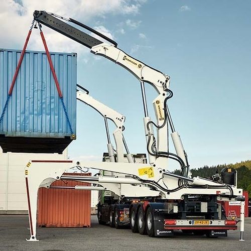 Carrello per movimentazione - 500 series - Hammar - portacontainer / per cantiere navale / per terminale portuario