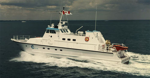 Barca professionale nave oceanografica - Venezuelan - Hike Metal Products - in alluminio