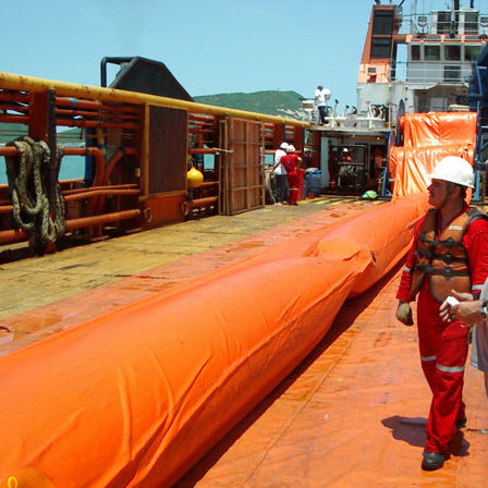 Barriera antinquinamento - Offshore  - Versatech Products - gonfiabile / alto mare