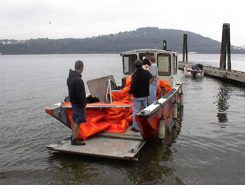 Barca professionale mezzo da sbarco - SEA LANDER  - Versatech Products - fuoribordo / in alluminio