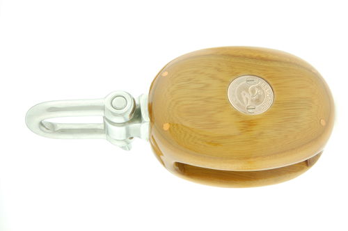 Bozzello singolo - PUNCHED EYE  - Ording Blockmakers - di rinvio / con cuscinetti lisci / per barca a vela tradizionale
