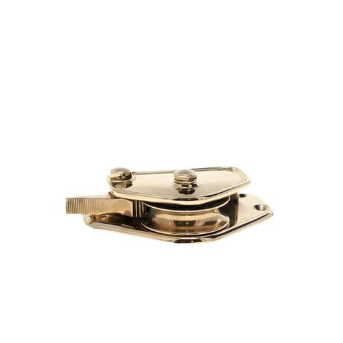 Bozzello singolo - Bronze Deckblock - Ording Blockmakers - orrizontale / per barca a vela / per bordo