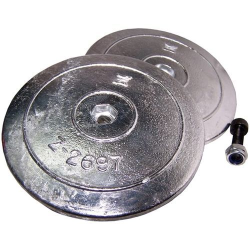 Anodo sacrificale per barca - Z-2697 - Zineti SAU - Cathodic Protection - per barca a vela / in zinco / per flap