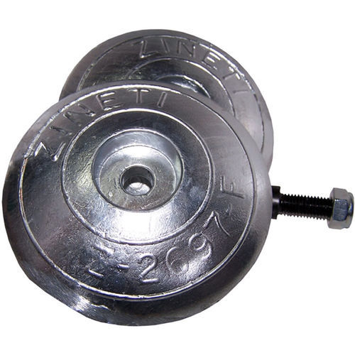 Anodo sacrificale per barca - Z-2697F - Zineti SAU - Cathodic Protection - in zinco