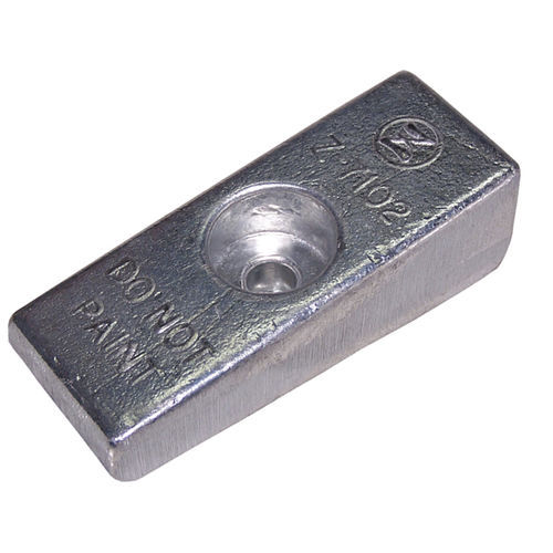 Anodo sacrificale per barca - Z-7102 Yamaha - Zineti SAU - Cathodic Protection - in zinco