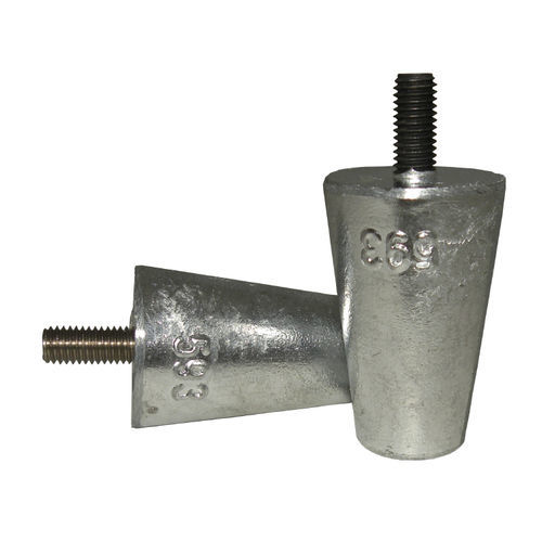 Anodo sacrificale per barca - Z-593 - Zineti SAU - Cathodic Protection - in zinco
