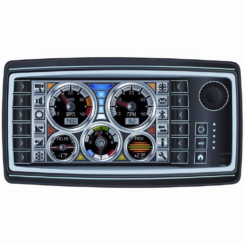 Display per barca - OPUS A6 STANDARD BASIC - MOTRONICA  - multifunzione / LCD / digitale