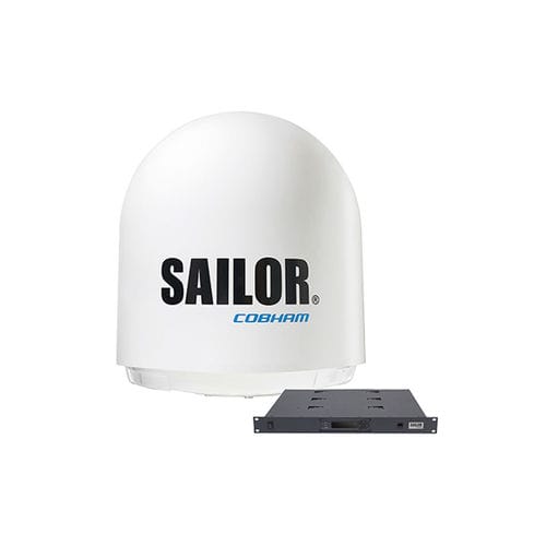 Antenna VSAT - SAILOR 900 - Cobham - SATCOM / Ka-band / per barca