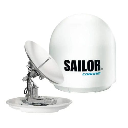 Antenna satellite - SAILOR 600 XTR GX-R2 - Cobham - a larga banda / Ka-band / RF
