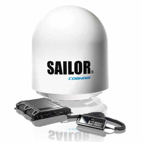 Inmarsat sistema di comunicazione - SAILOR 500  - Cobham - per nave / FleetBroadband