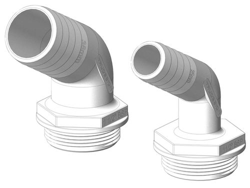 Raccordo idraulico in plastica - 120° - Tru Design Plastics Ltd. 