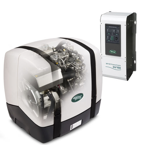 Gruppo elettrogeno diesel - Piccolo GV 2 - WhisperPower - per barca / con alternatore