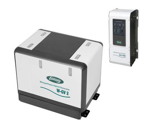 Gruppo elettrogeno diesel - W-GV 2 MOBILE - WhisperPower - per barca / con alternatore