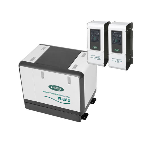 Gruppo elettrogeno diesel - W-GV 3 MOBILE - WhisperPower - per barca / con alternatore
