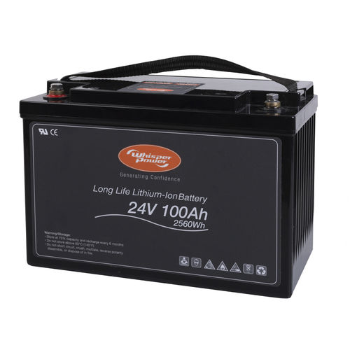Batteria marina - 40291205 - WhisperPower - 24 V / litio / ioni