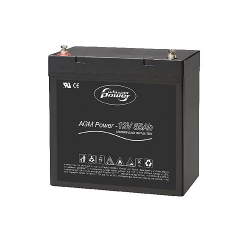 Batteria marina - 40290060 - WhisperPower - 12 V / AGM