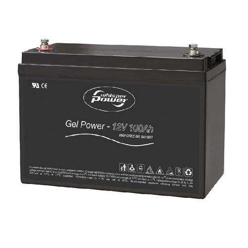 Batteria marina - 40290070 - WhisperPower - 12 V / gel