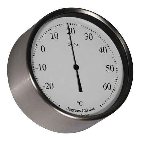 Termometro analogico - 607600 - Delite  - in acciaio inossidabile / °C / marino