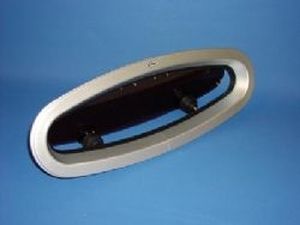 Oblò ovale - Gebo Marine Glazing B.V. - per barca / apribile / con angoli arrotondati