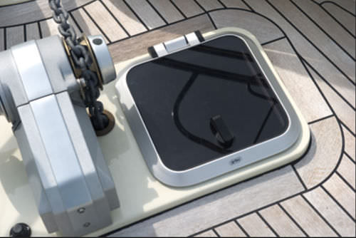 Passauomo quadrato - FLUSHLINE - Gebo Marine Glazing B.V. - per barca / apribile