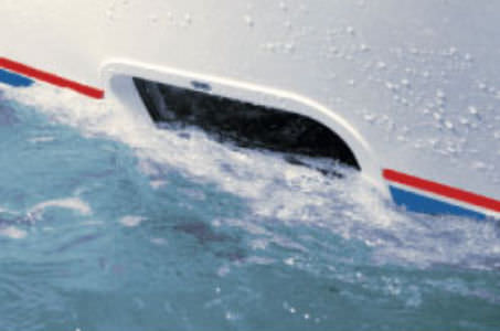 Oblò rettangolare - Gebo Marine Glazing B.V. - per barca / apribile / con angoli arrotondati