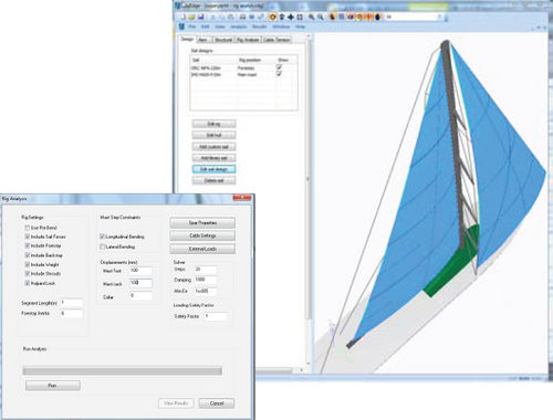 Software di calcolo del rigging - RIGEDGE - SMAR Azure - per cantiere navale