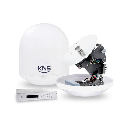 Antenna satellite - SUPERTRACK S4  - KNS   - GPS / Ku-band / per nave