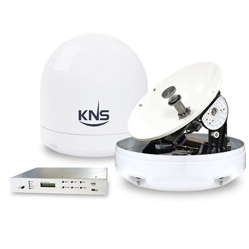 Antenna satellite - SUPERTRACK K4 - KNS   - Ku-band / per barca / per nave