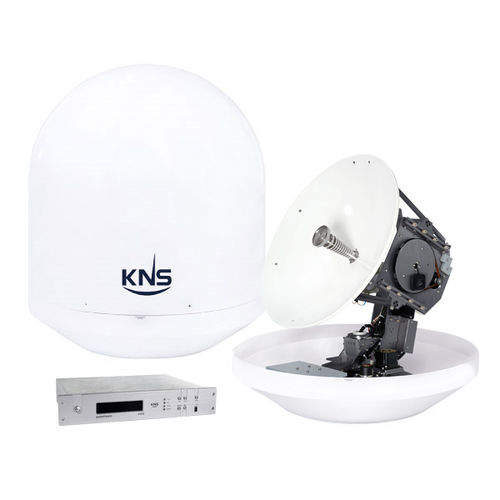 Antenna satellite - SUPERTRACK S6 - KNS   - GPS / Ku-band / per nave
