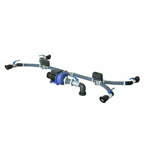 Propulsore di prua - WS-JTCH-50-24/48V - Jet Thruster - di poppa / da incasso / per barca