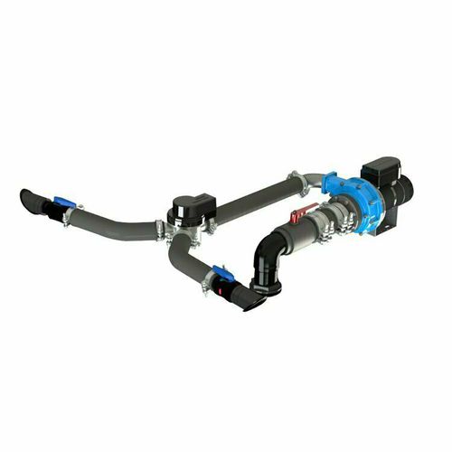Propulsore di prua - WS-JTSH-70-24/48V - Jet Thruster - di poppa / da incasso / per barca
