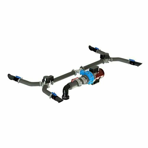Propulsore di prua - WS-JTCH-90-24/48V - Jet Thruster - di poppa / da incasso / per barca